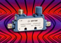 KRYTAR Announces New Compact Directional Coupler with 6 dB Coupling Over 4.0 to 12.4 GHz Frequency Range KRYTAR Announces New Compact Directional Coupler with 6 dB Coupling Over 4.0 to 12.4 GHz Frequency Range