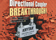 KRYTAR Coupler Featured in Microwaves & RF Magazine